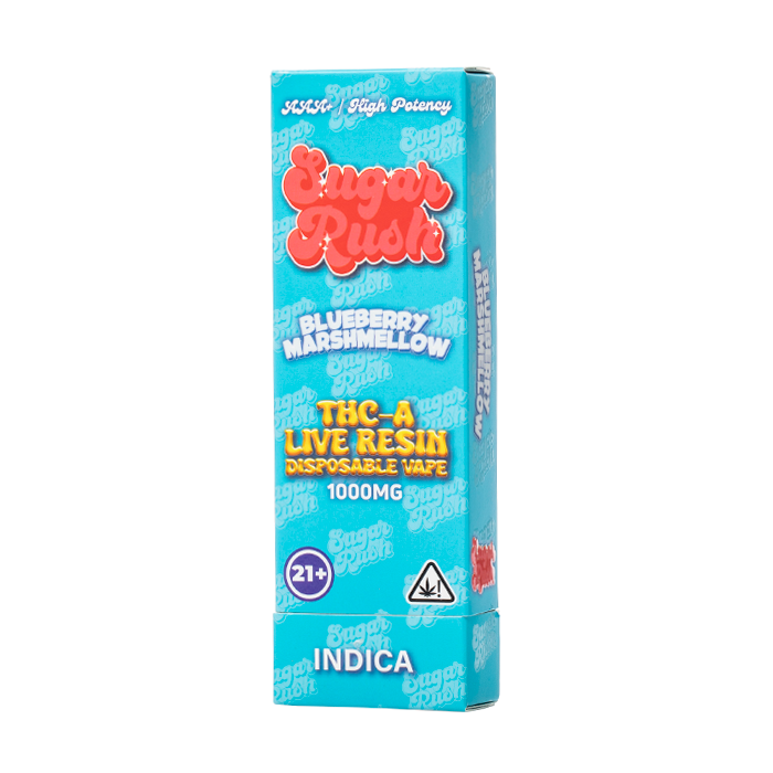 Sugar Rush THC-A Live Resin Disposable 1G