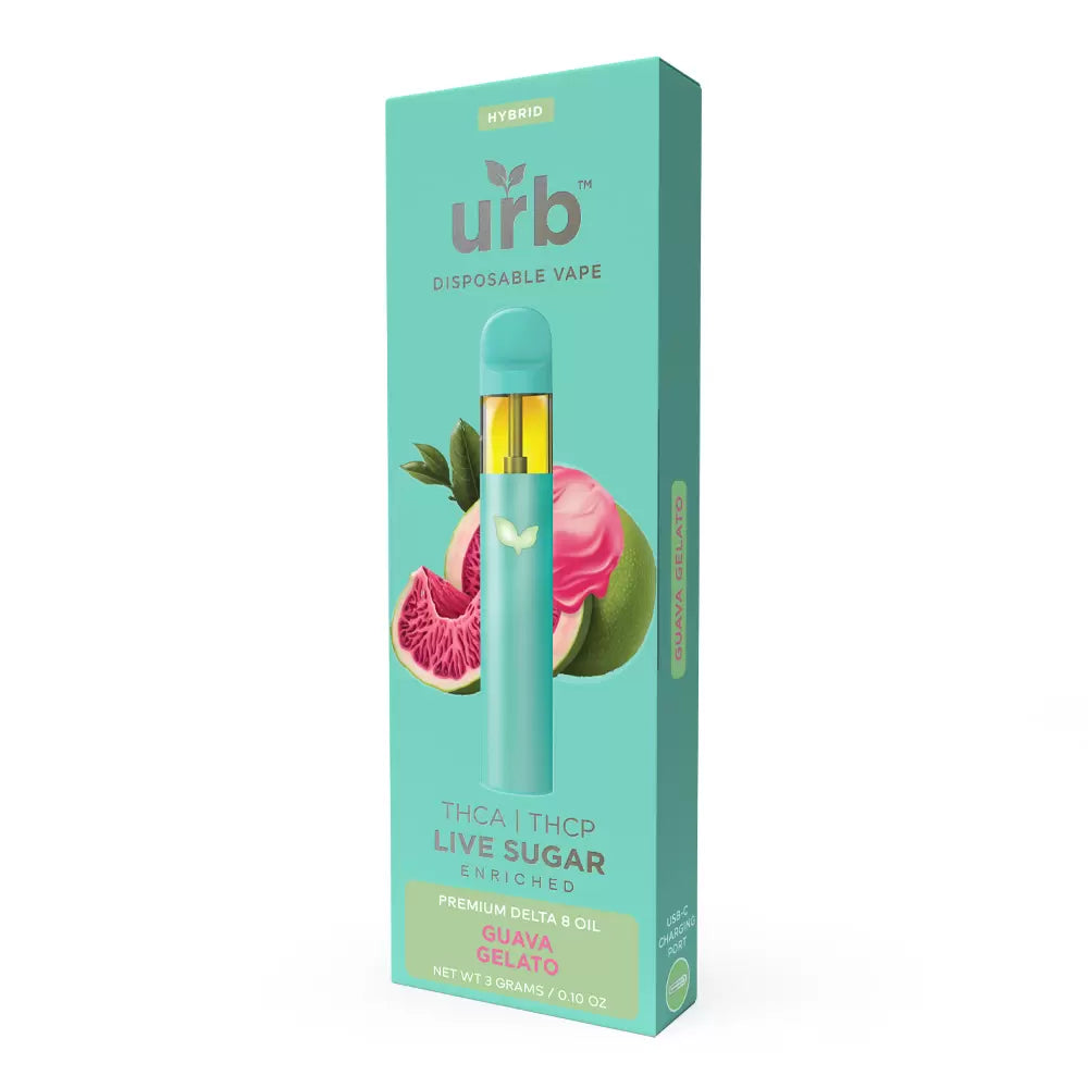 Urb THCA Live Sugar Disposable 3g