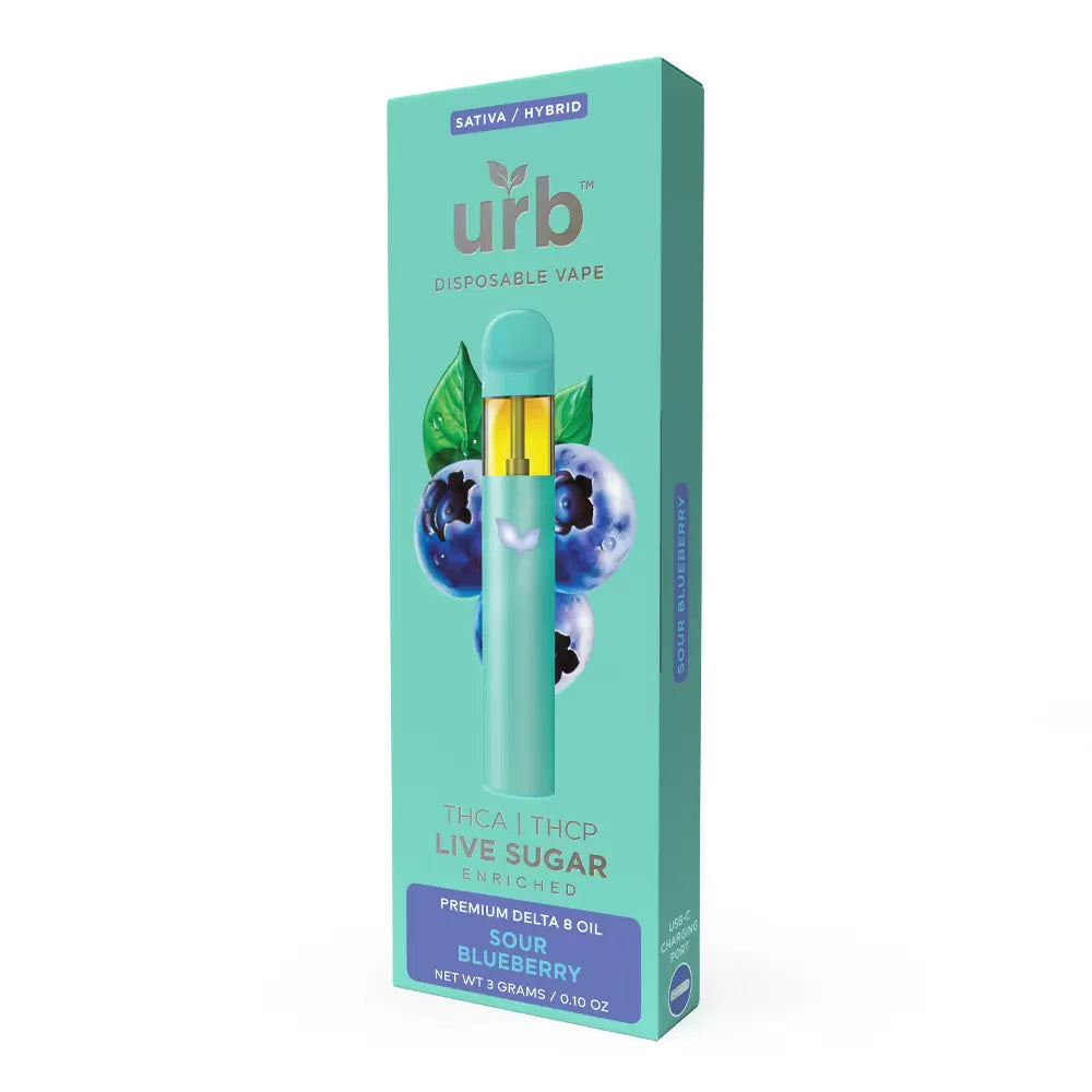 Urb THCA Live Sugar Disposable 3g