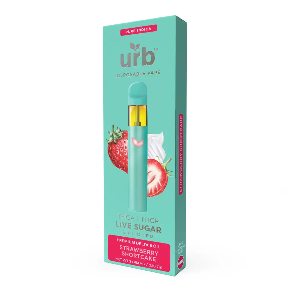 Urb THCA Live Sugar Disposable 3g