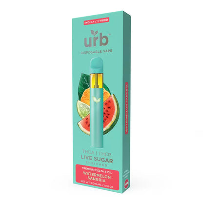 Urb THCA Live Sugar Disposable 3g