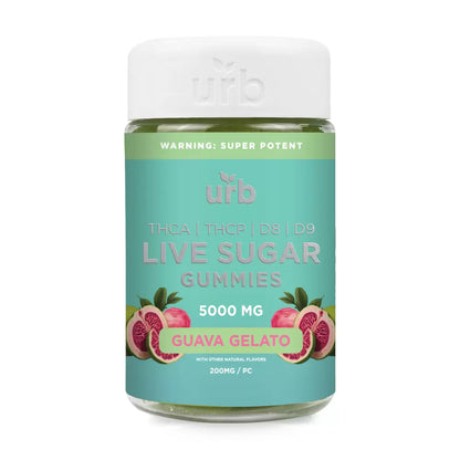 URB THCA Live Sugar Gummies | 5000mg