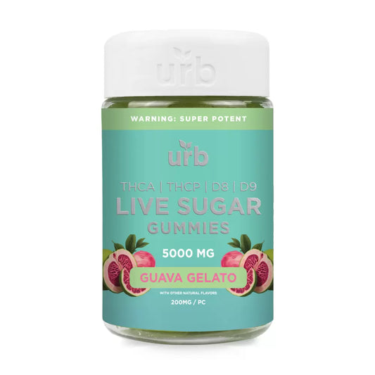 URB THCA Live Sugar Gummies | 5000mg