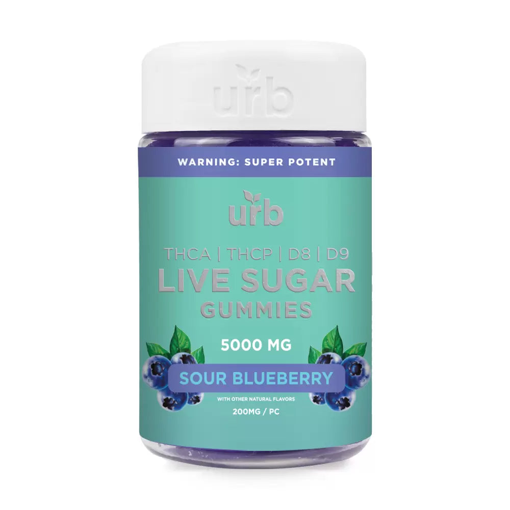 URB THCA Live Sugar Gummies | 5000mg