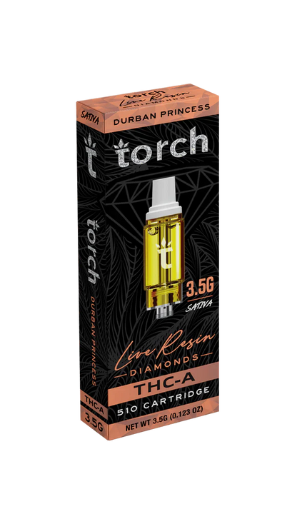 Torch THC-A Live Resin Diamonds 510 Cartridge 3.5G