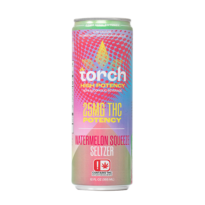 Torch High Potency THC Seltzers 25mg (4 pack)