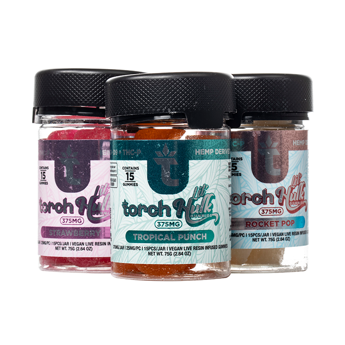 Torch Lil Hulk Gummies 375mg