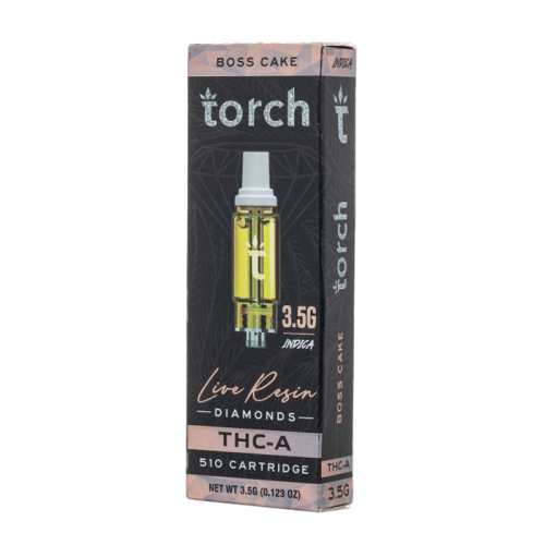 Torch THC-A Live Resin Diamonds 510 Cartridge 3.5G