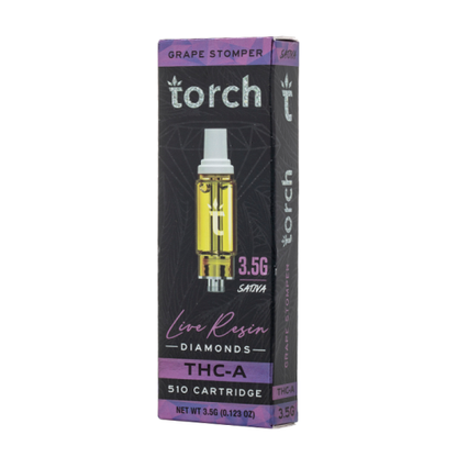 Torch THC-A Live Resin Diamonds 510 Cartridge 3.5G