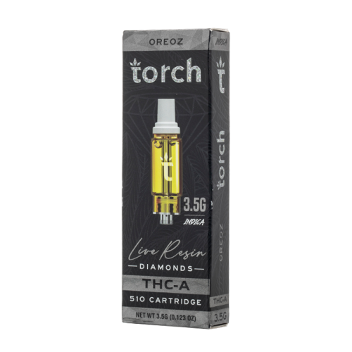 Torch THC-A Live Resin Diamonds 510 Cartridge 3.5G