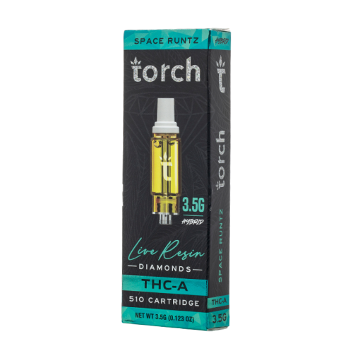 Torch THC-A Live Resin Diamonds 510 Cartridge 3.5G