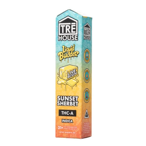 TRE HOUSE THC-A LIVE RESIN LIQUID BUDDER DISPOSABLE 2G