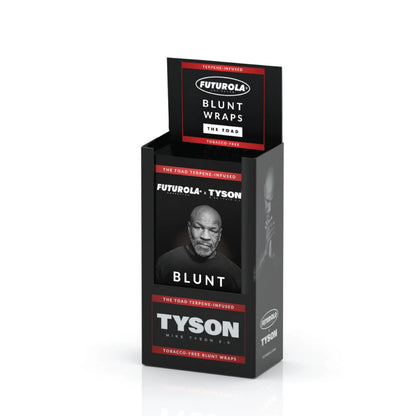 Tyson 2.0 x Futurola Terpene-Infused Blunt Wrap 1pk or 25pk Box