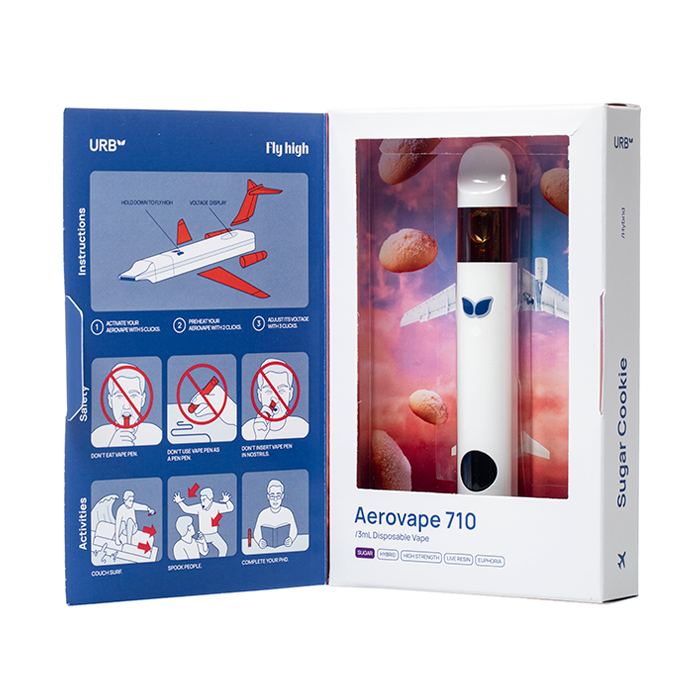 URB Aerovape 710 Euphoria Blend Disposable 3G