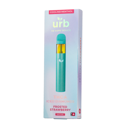 URB THC-A ICED DIAMONDS DISPOSABLE 3G