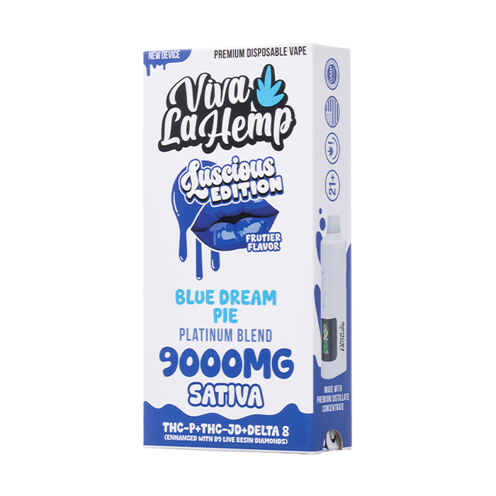 Viva La Hemp Platinum Blend Disposable 9G