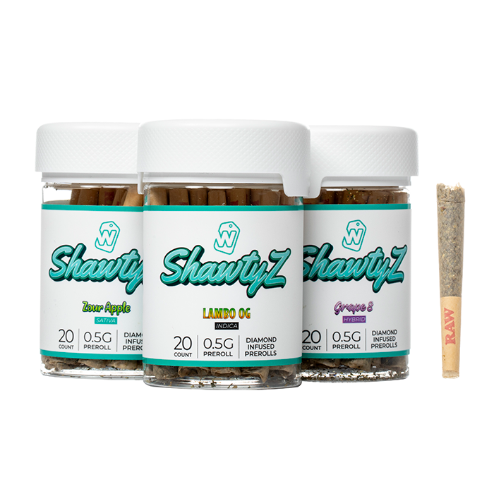 White Label Diamond Infused Shawtyz 10G