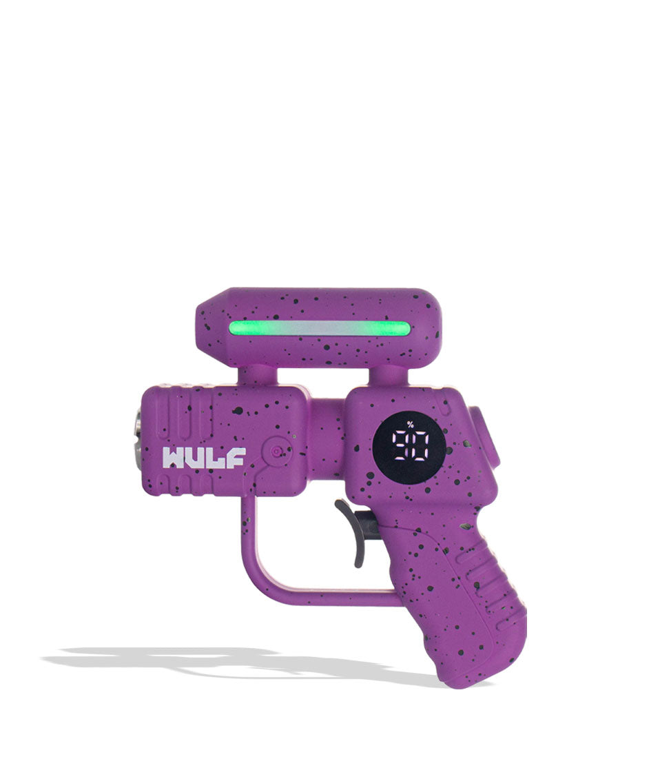 Wulf Mods Zapp Variable Voltage Battery - Purple-Black Spatter front