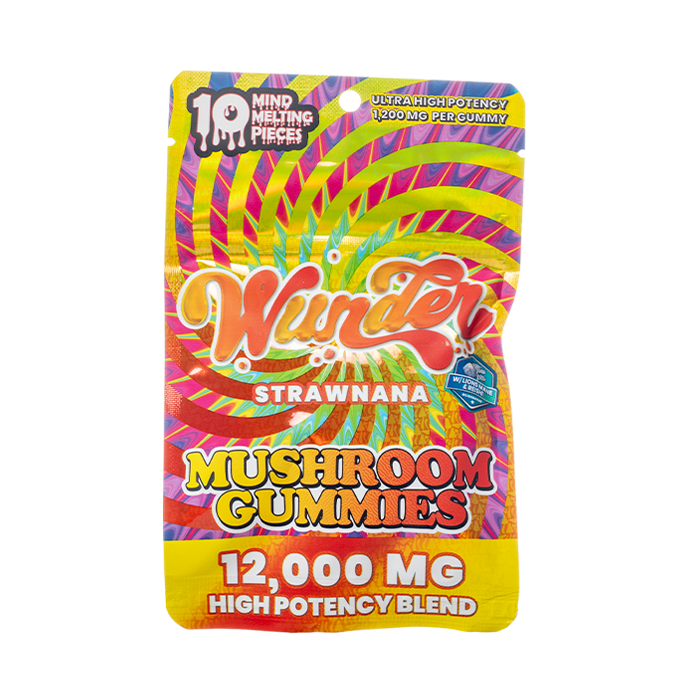 Wunder Mind Melt Mushroom Gummies 12000mg