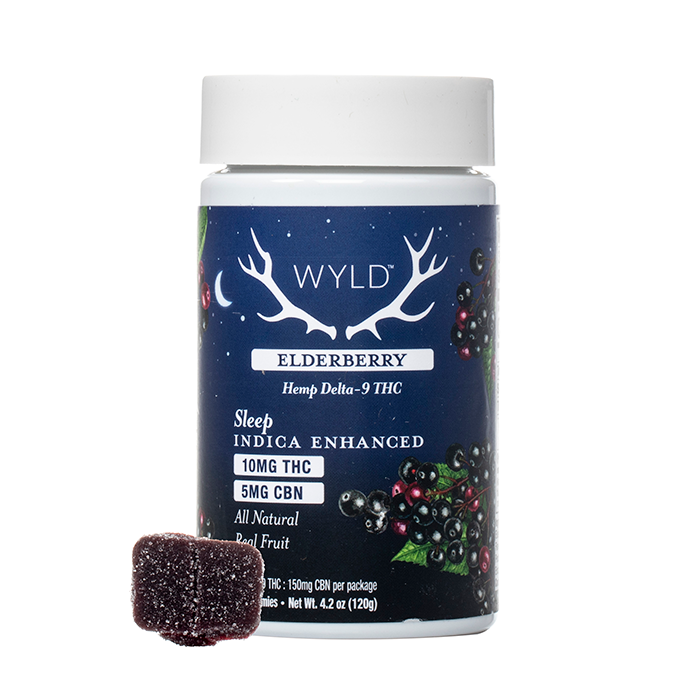 Wyld Delta 9 + CBN Sleep Gummies 450mg