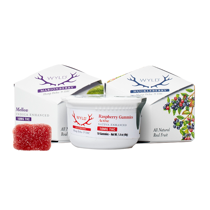 Wyld Hemp Delta 9 THC Gummies 100mg