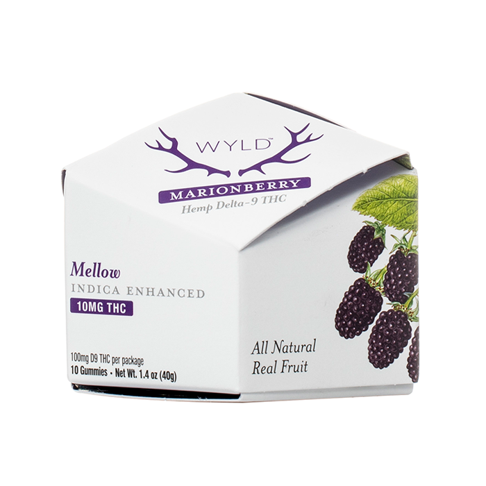 Wyld Hemp Delta 9 THC Gummies 100mg