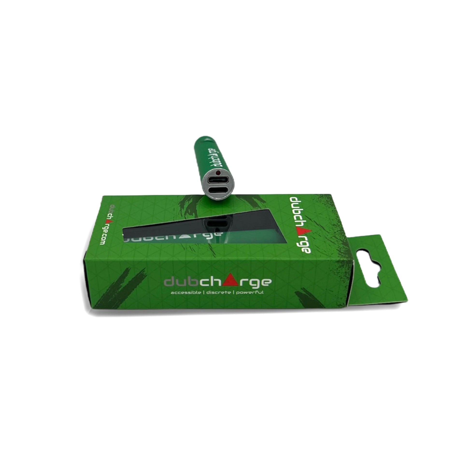 650 mAh 510 Thread Pen Battery - GREEN - High-Quality Battery for Vape Pens and Cartridges
