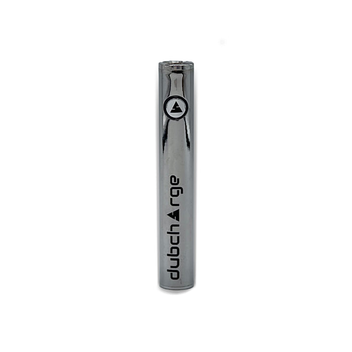 DubCharge V3 510 Thread Vaporizer Battery - Platinum | 650 mAh Vape Pen
