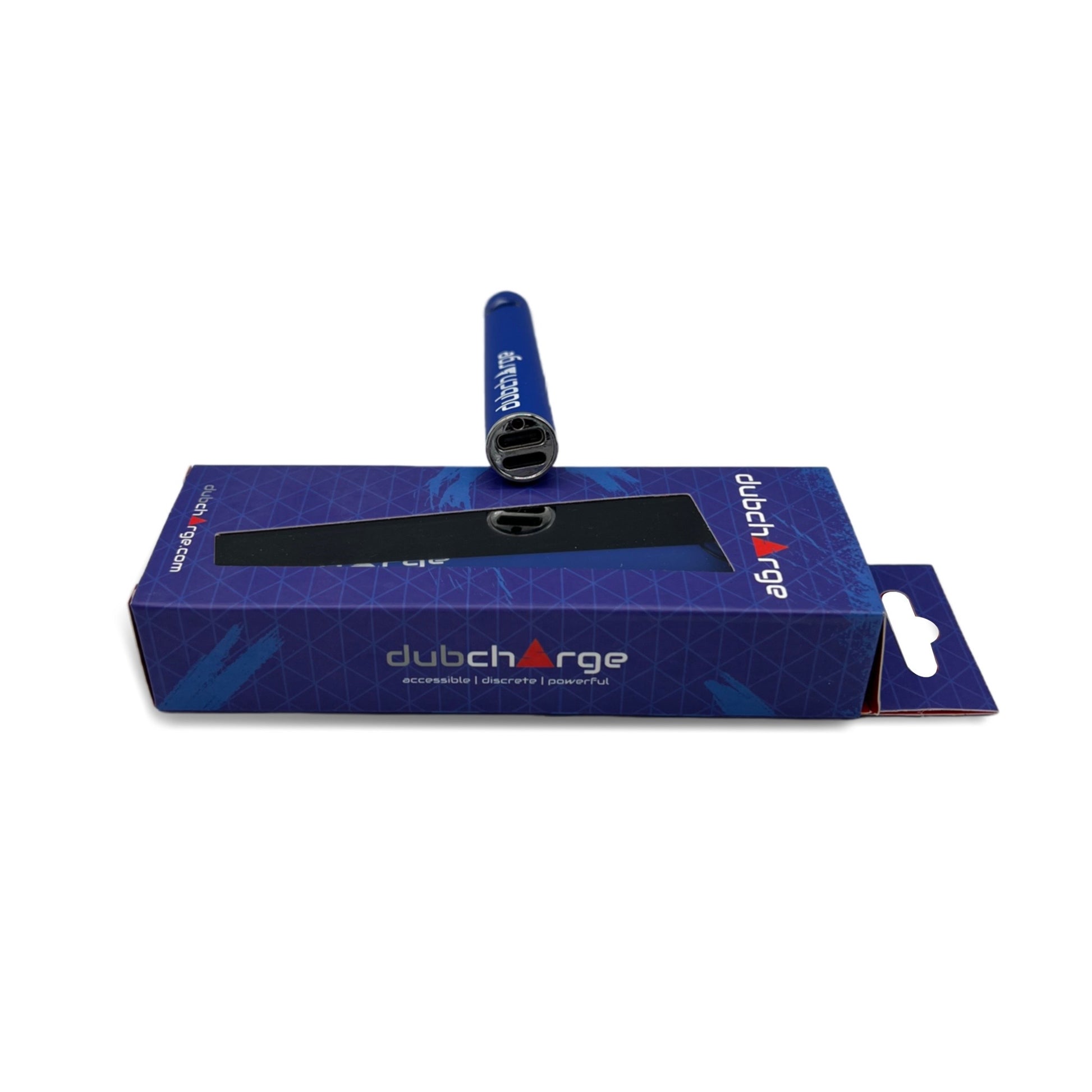 510 Thread Vaporizer Battery - 1100 mAh DubCharge V3 - BLUE