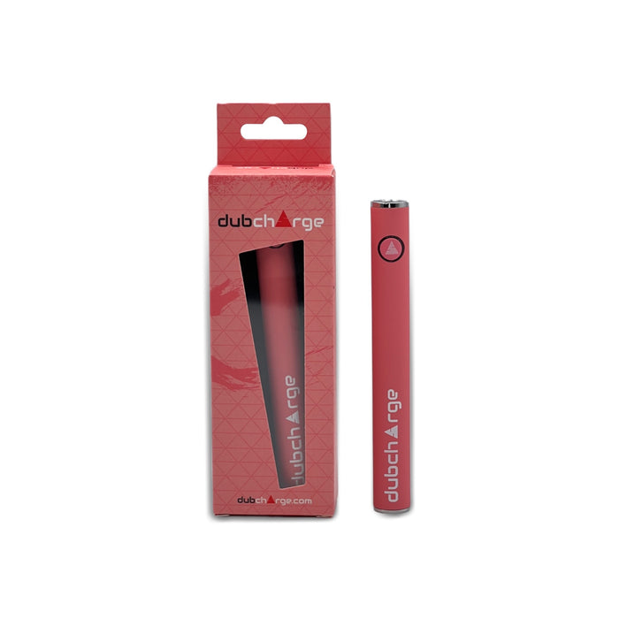 1100 mAh DubCharge V3 510 Thread Vaporizer Battery - Dual-port Charging - pink
