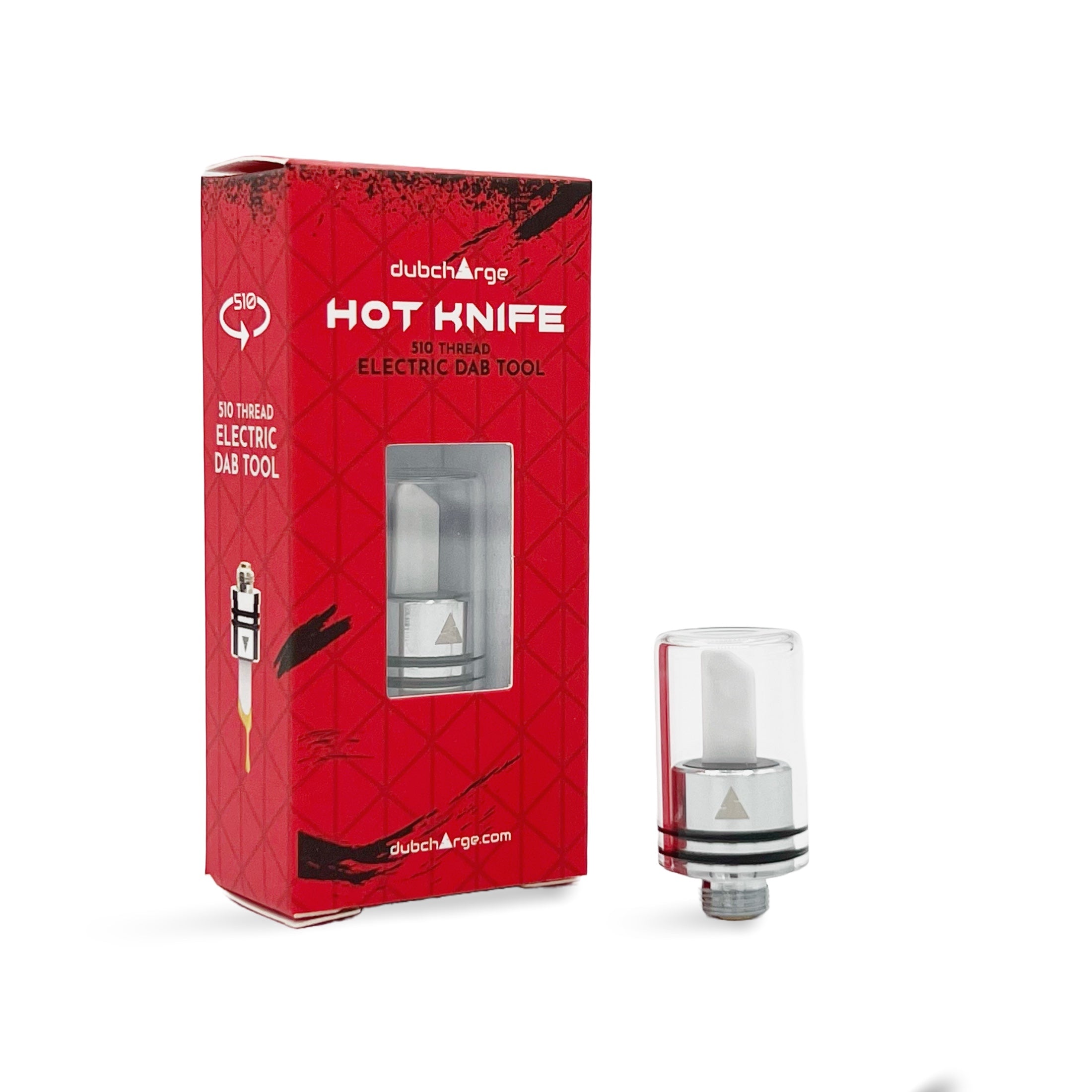 Hot Knife 510 Thread Electric Dab Tool - WHITE